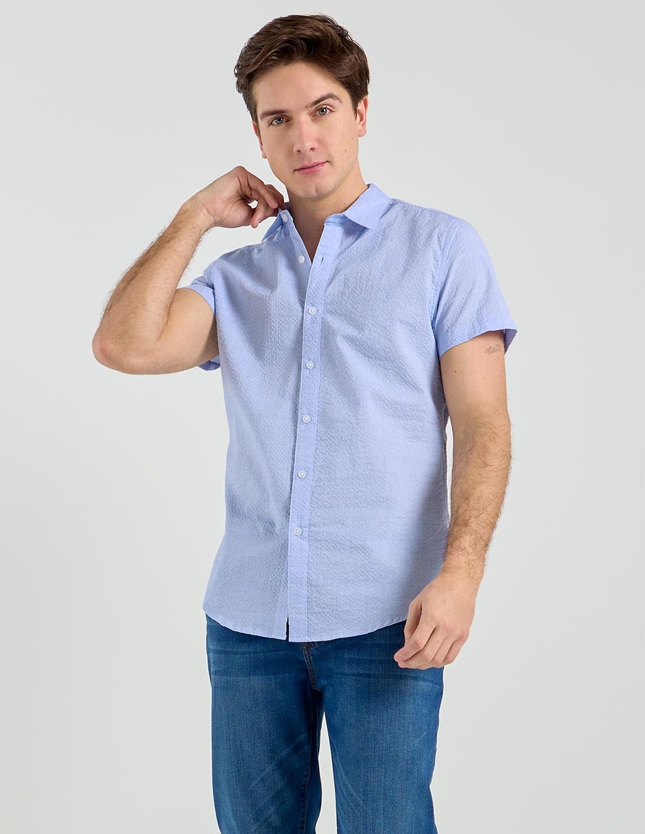 Camisa casual Aéropostale manga corta para hombre
