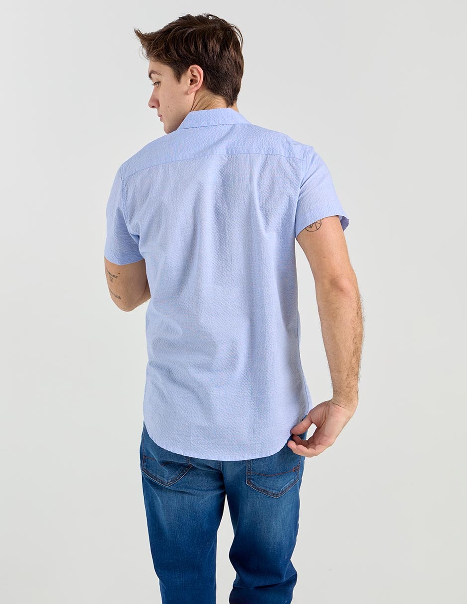 Camisa casual Aéropostale manga corta para hombre