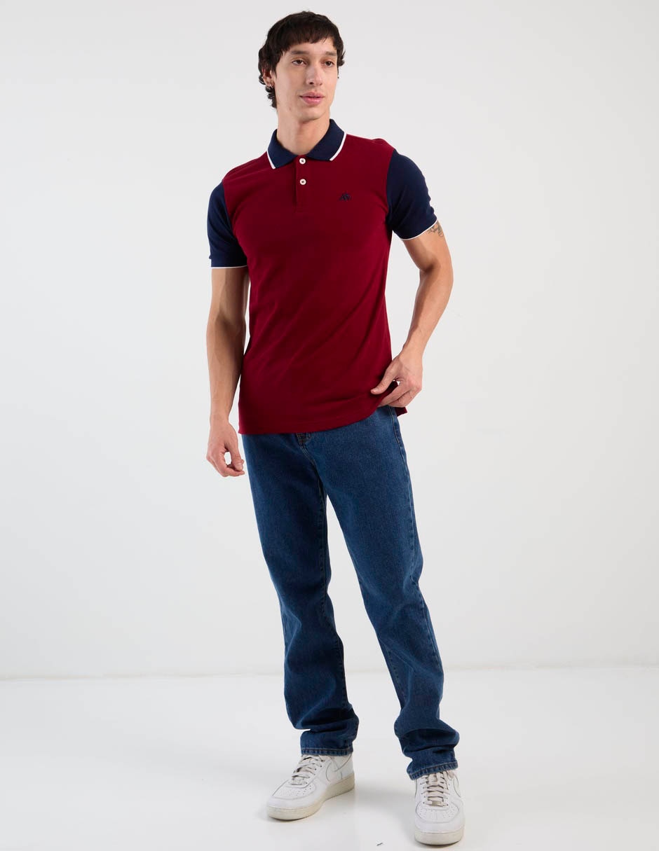 Jeans relaxed Aero lavado medio para hombre