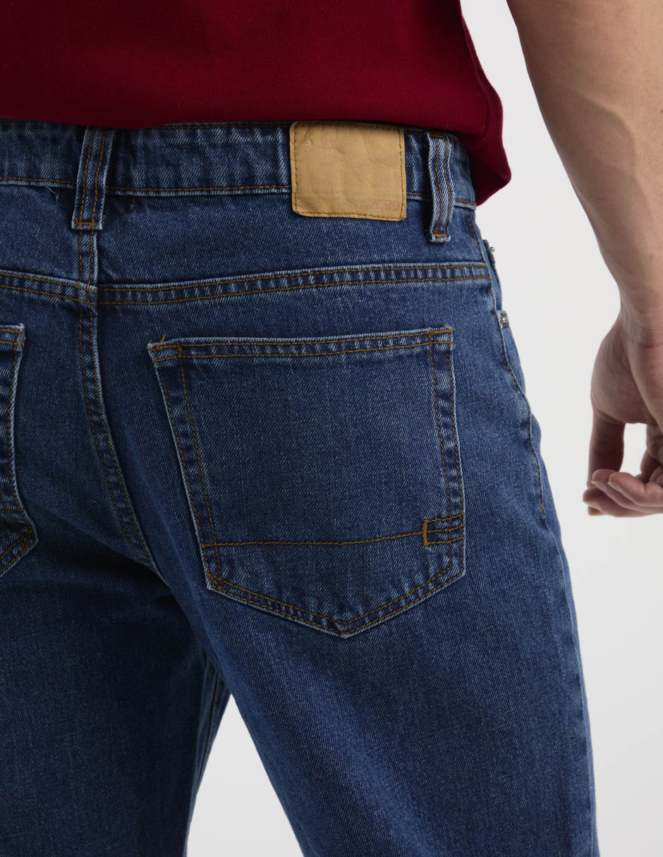Jeans relaxed Aero lavado medio para hombre