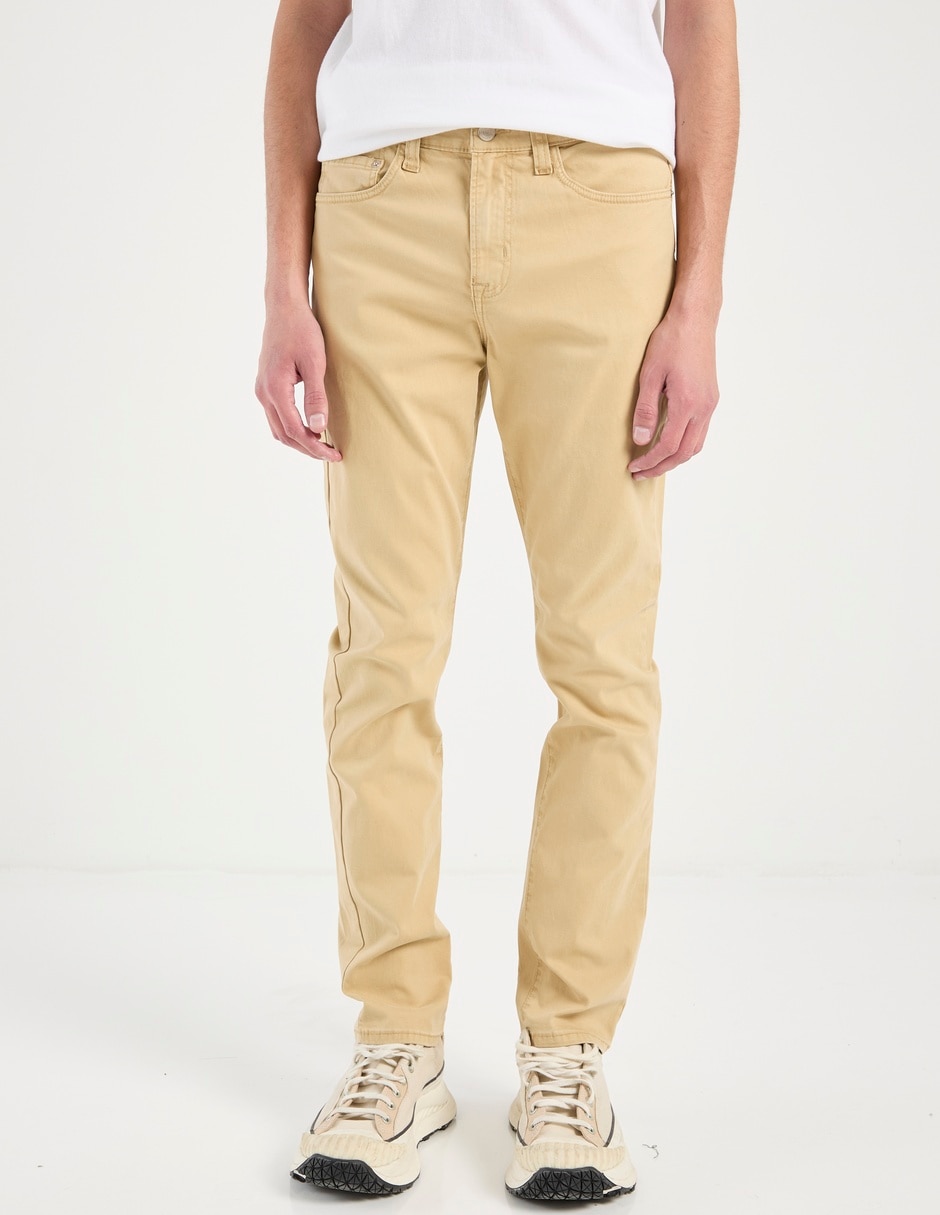 Pantalón chino slim para hombre