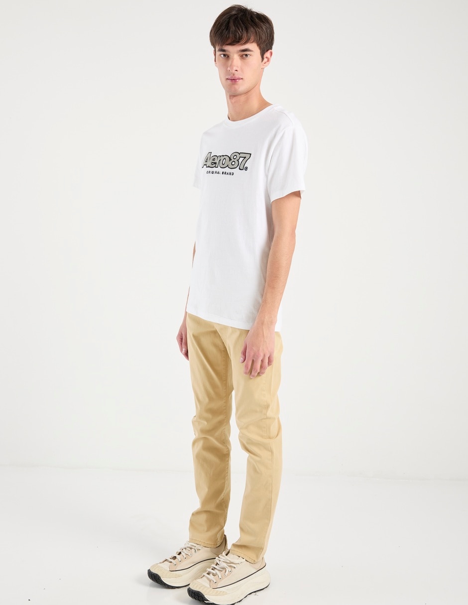 Pantalón chino slim para hombre 4