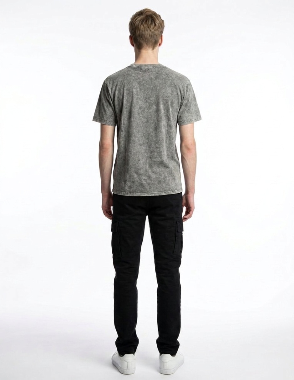 Playera cuello redondo para hombre 2