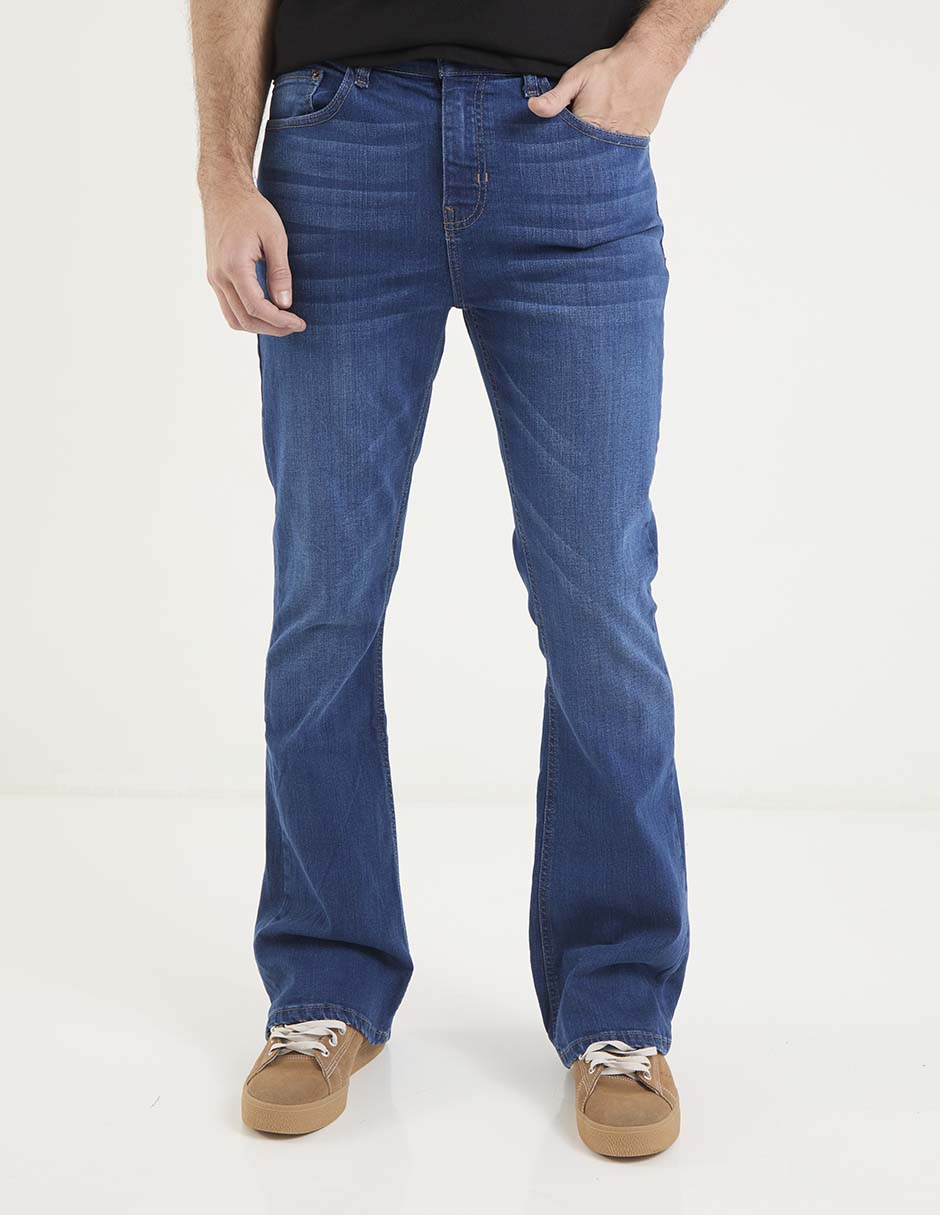 Jeans boot Aéropostale lavado whisker para hombre
