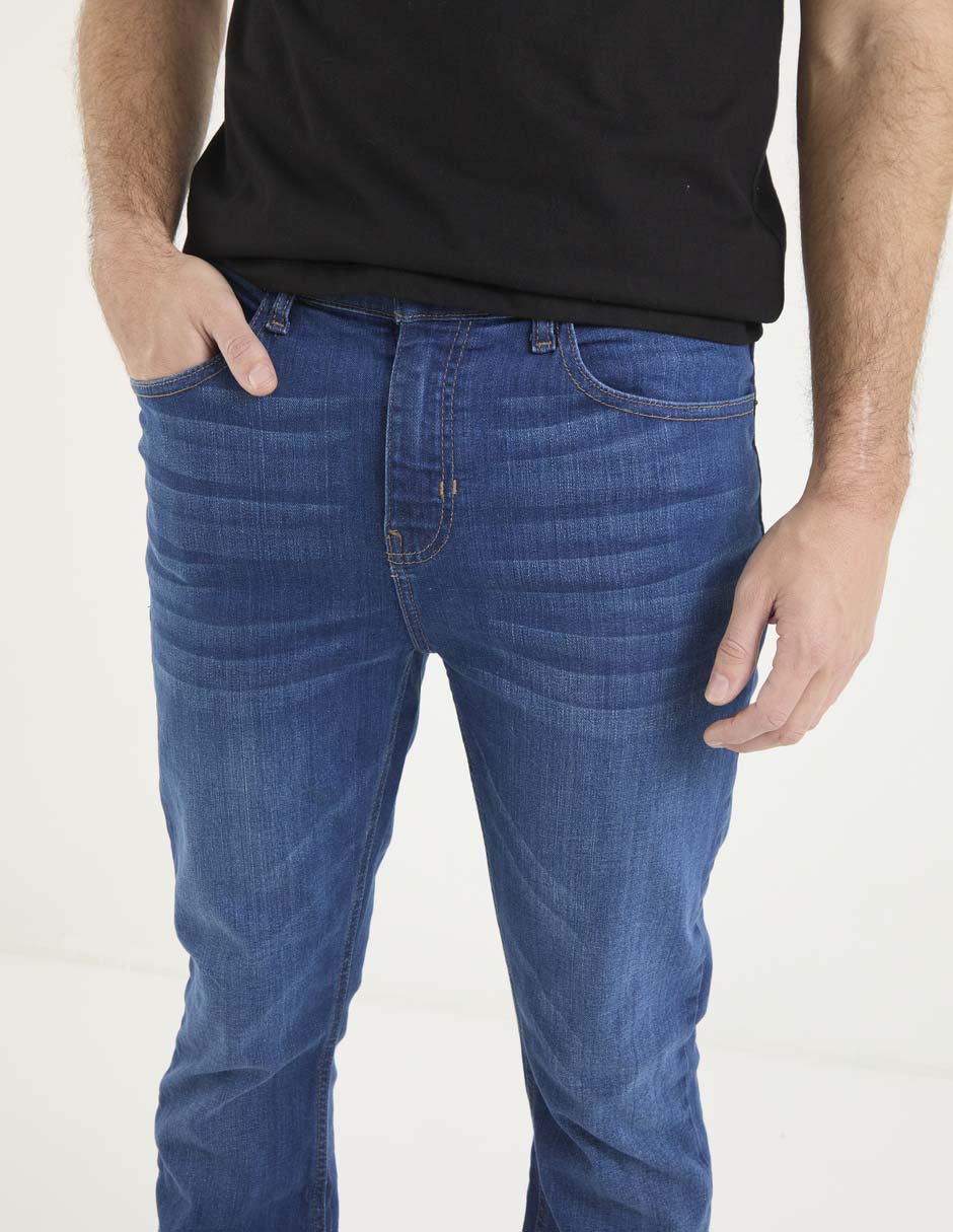 Jeans boot Aéropostale lavado whisker para hombre