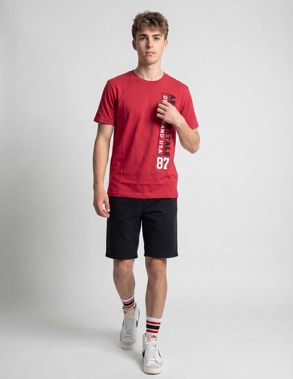 Playera Aero cuello redondo para hombre
