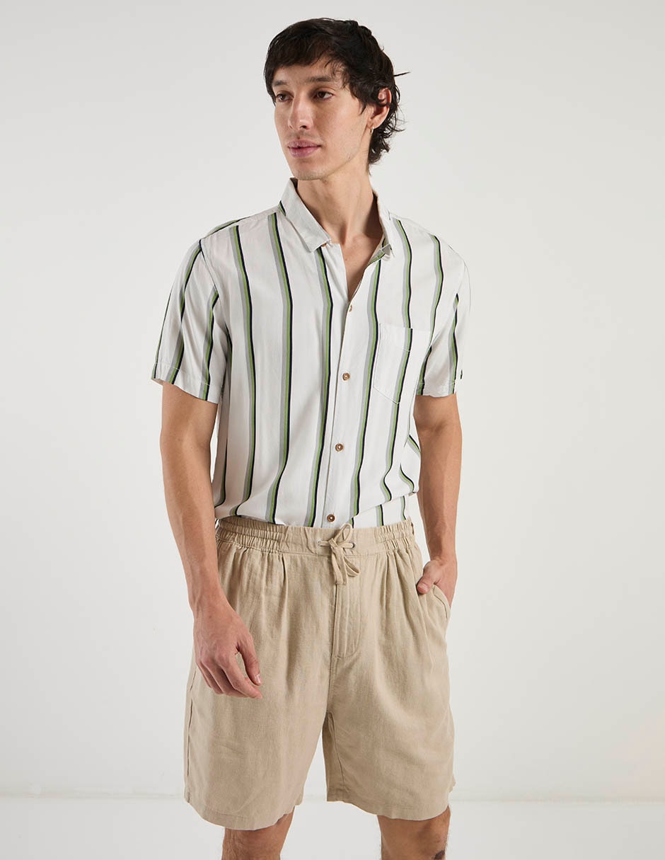 Bermuda de algodón para hombre 1