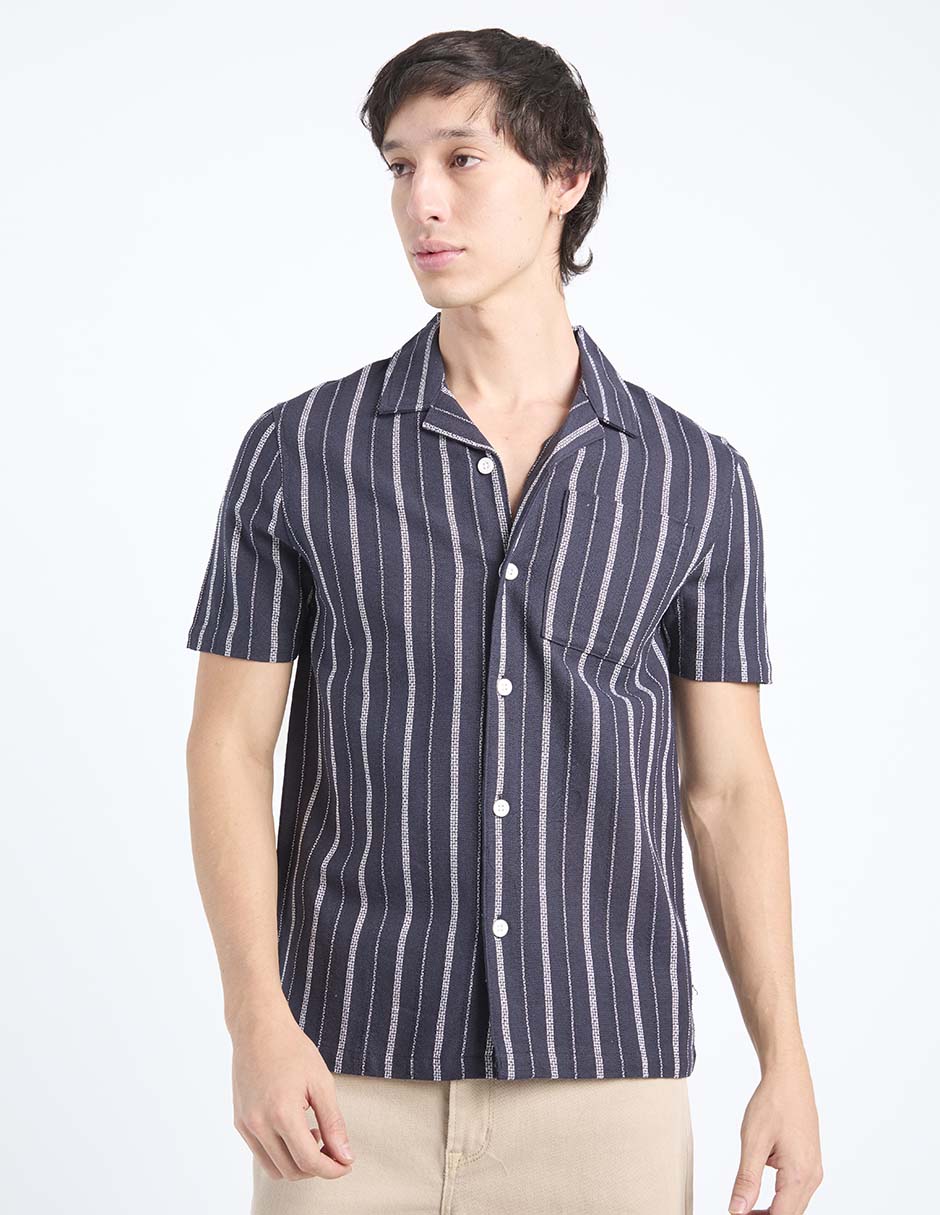 Camisa casual manga corta para hombre Camisa casual manga corta para hombre