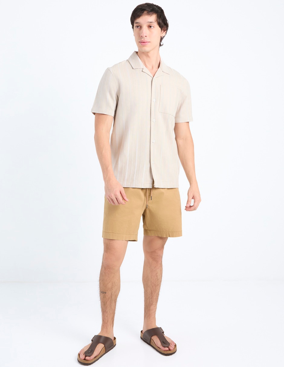 Camisa casual Aéropostale manga corta para hombre