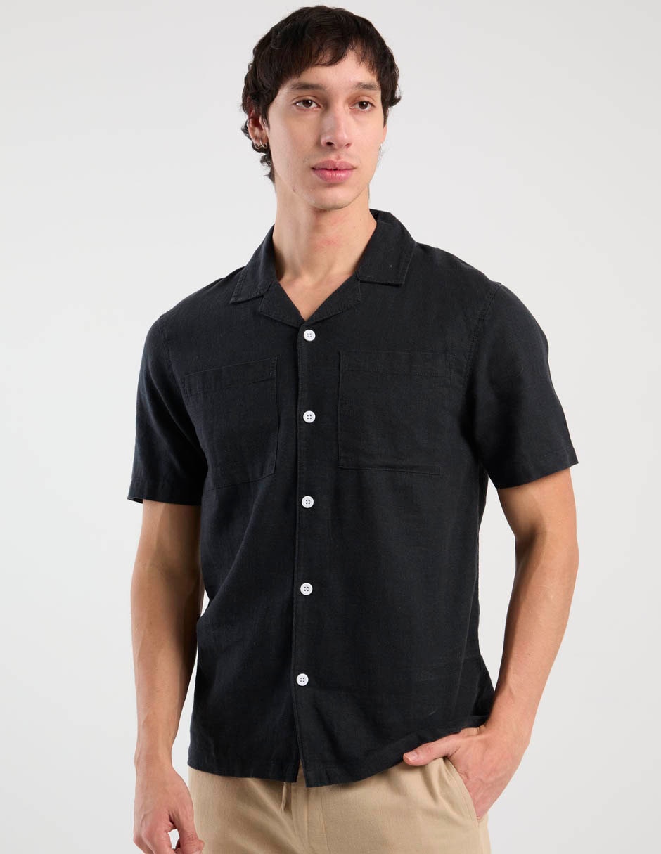 Camisa Casual Manga Corta para Hombre