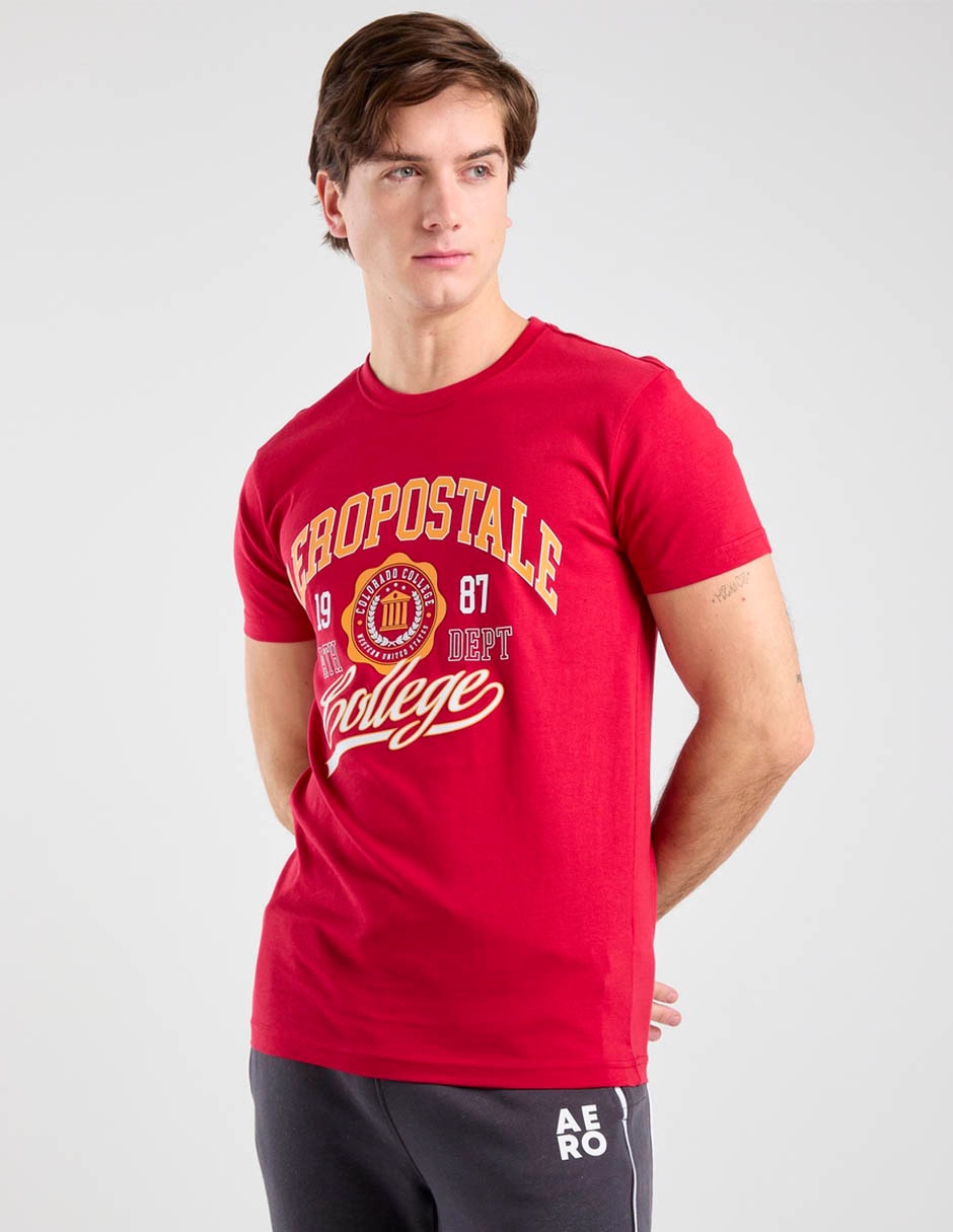 Playera aero 3079 ind algodón manga corta