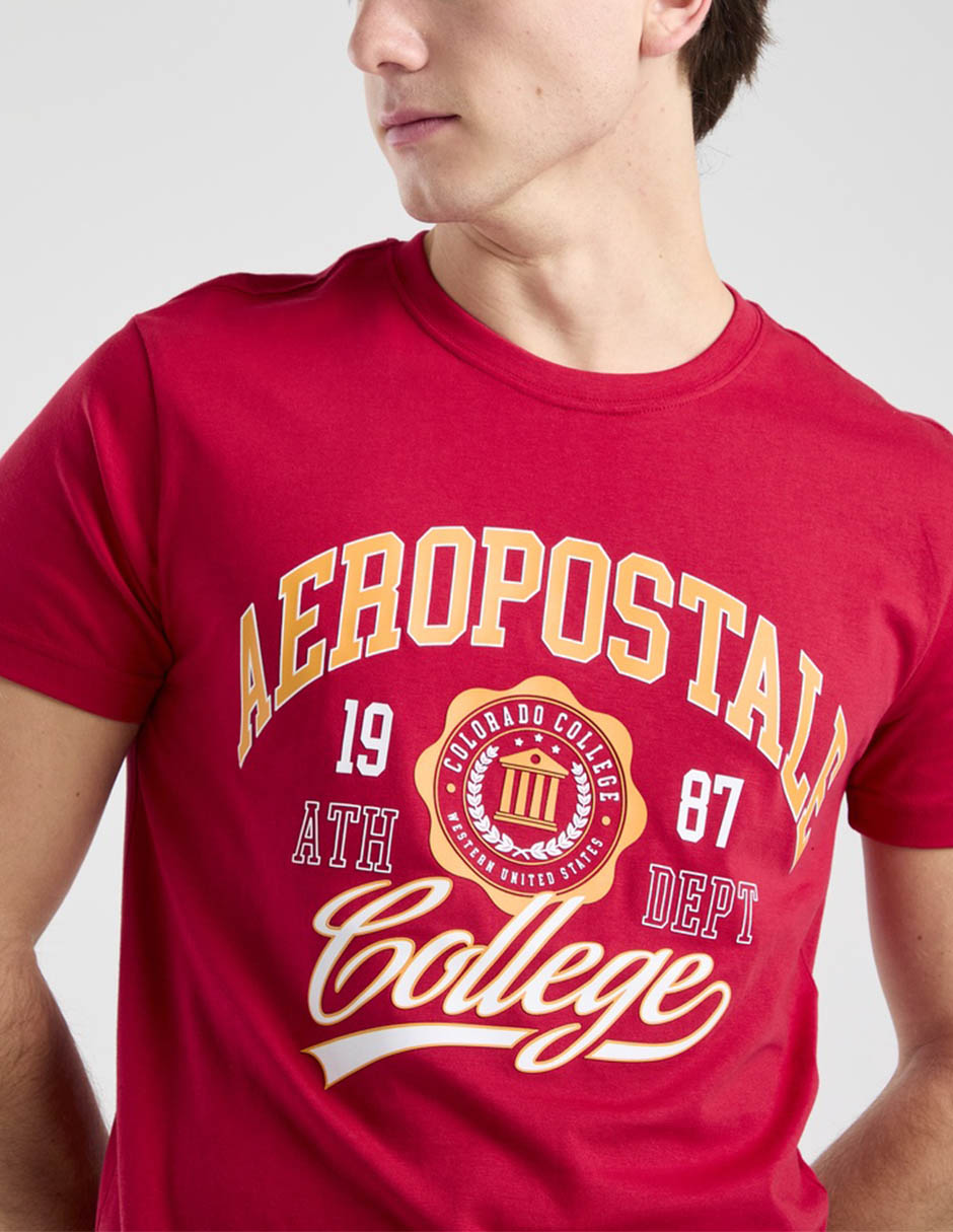 Playera aero 3079 ind algodón manga corta