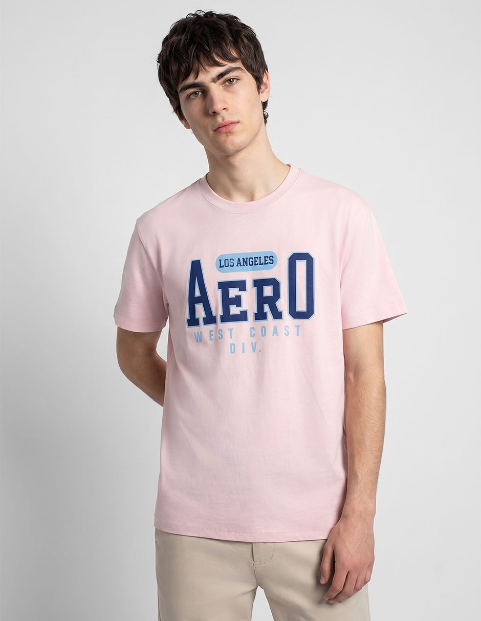 Playera cuello redondo para hombre