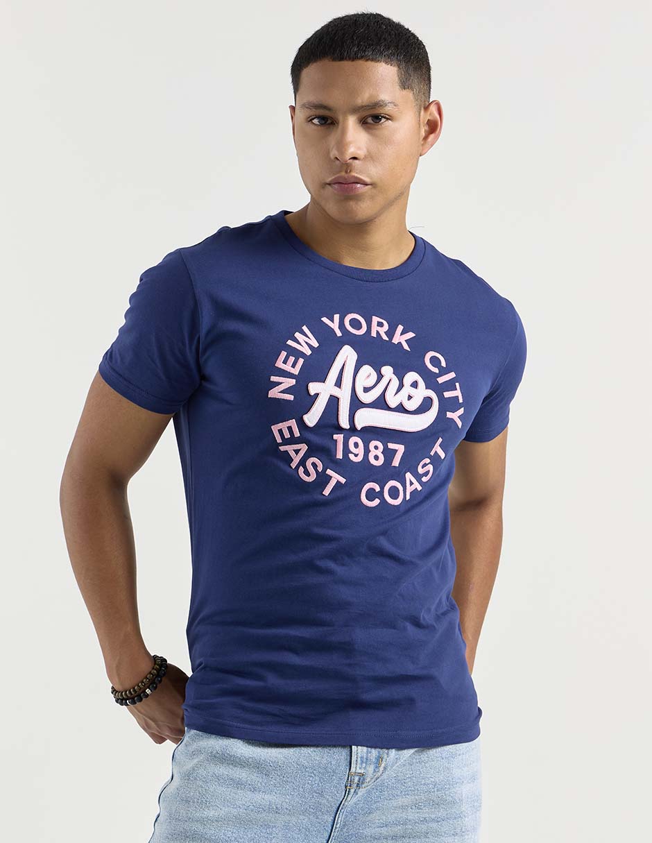 Playera cuello redondo para hombre 2