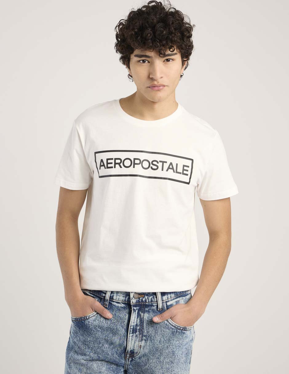 Playera Aéropostale cuello redondo para hombre