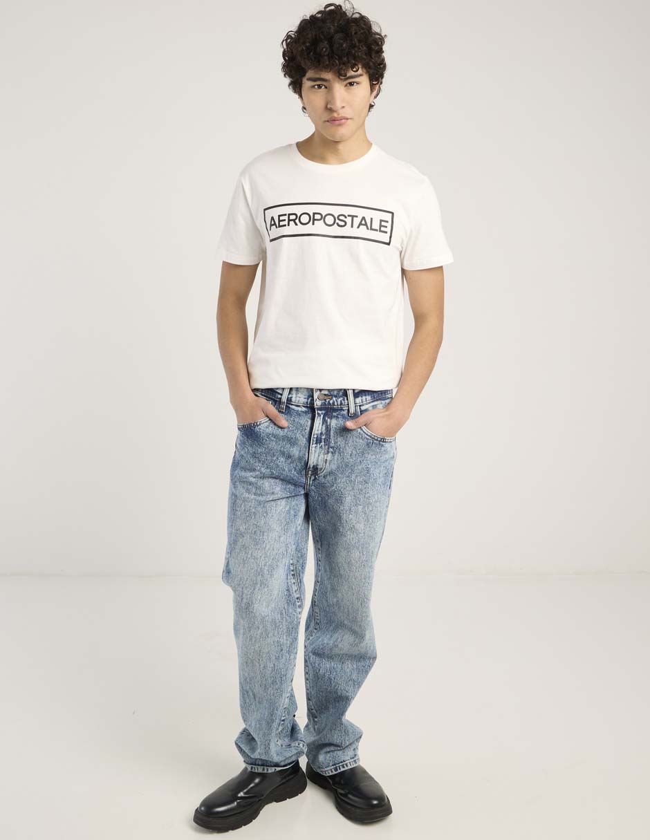 Playera Aéropostale cuello redondo para hombre