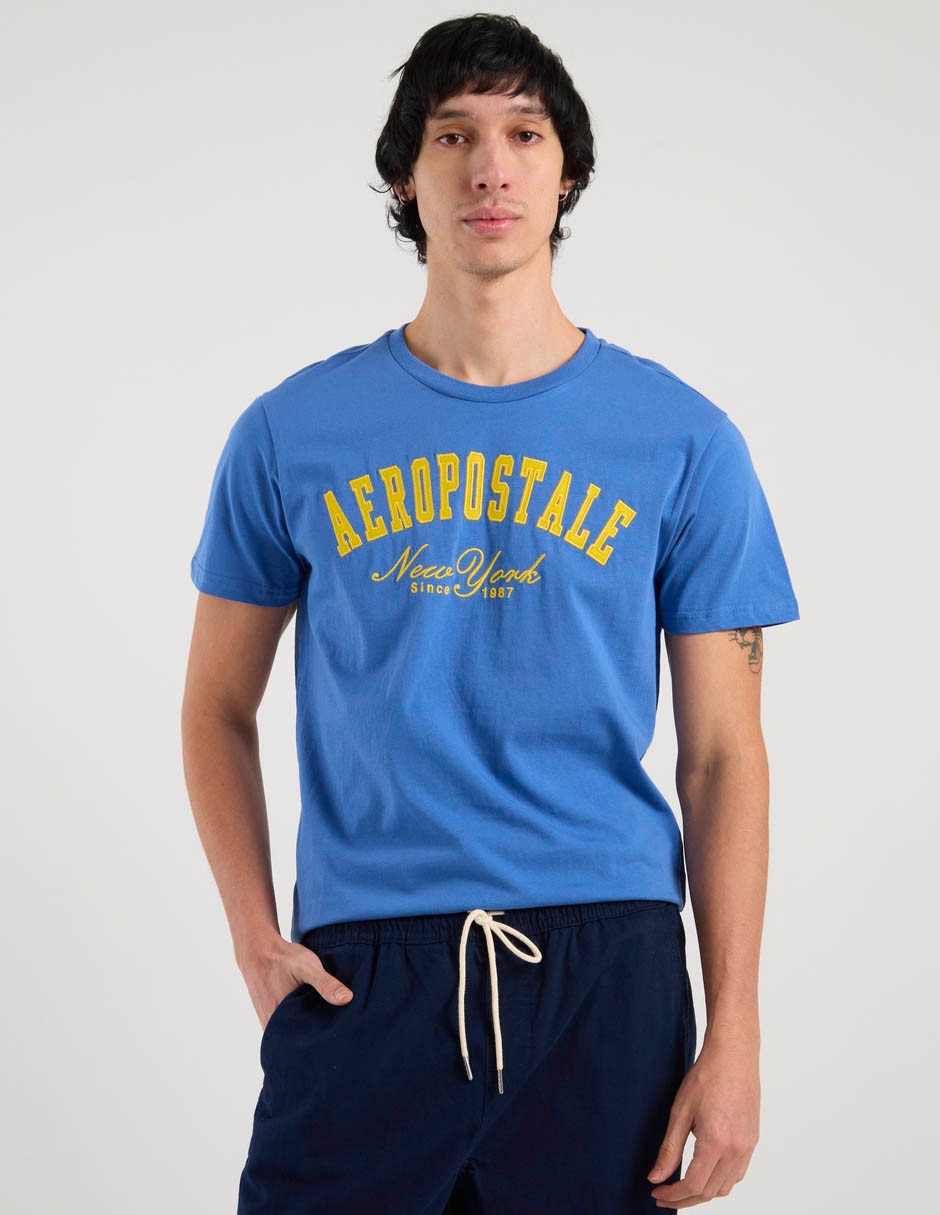 Playera Aéropostale cuello redondo para hombre