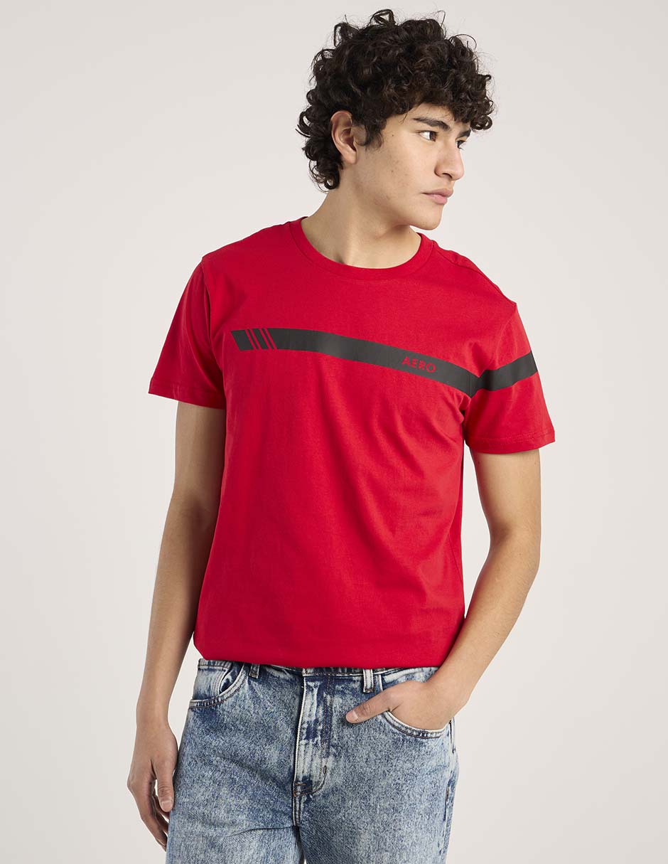 Playera Aéropostale cuello redondo para hombre