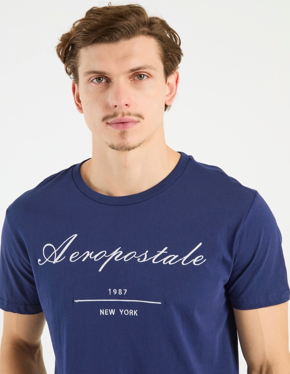 Playera Aéropostale cuello redondo para hombre