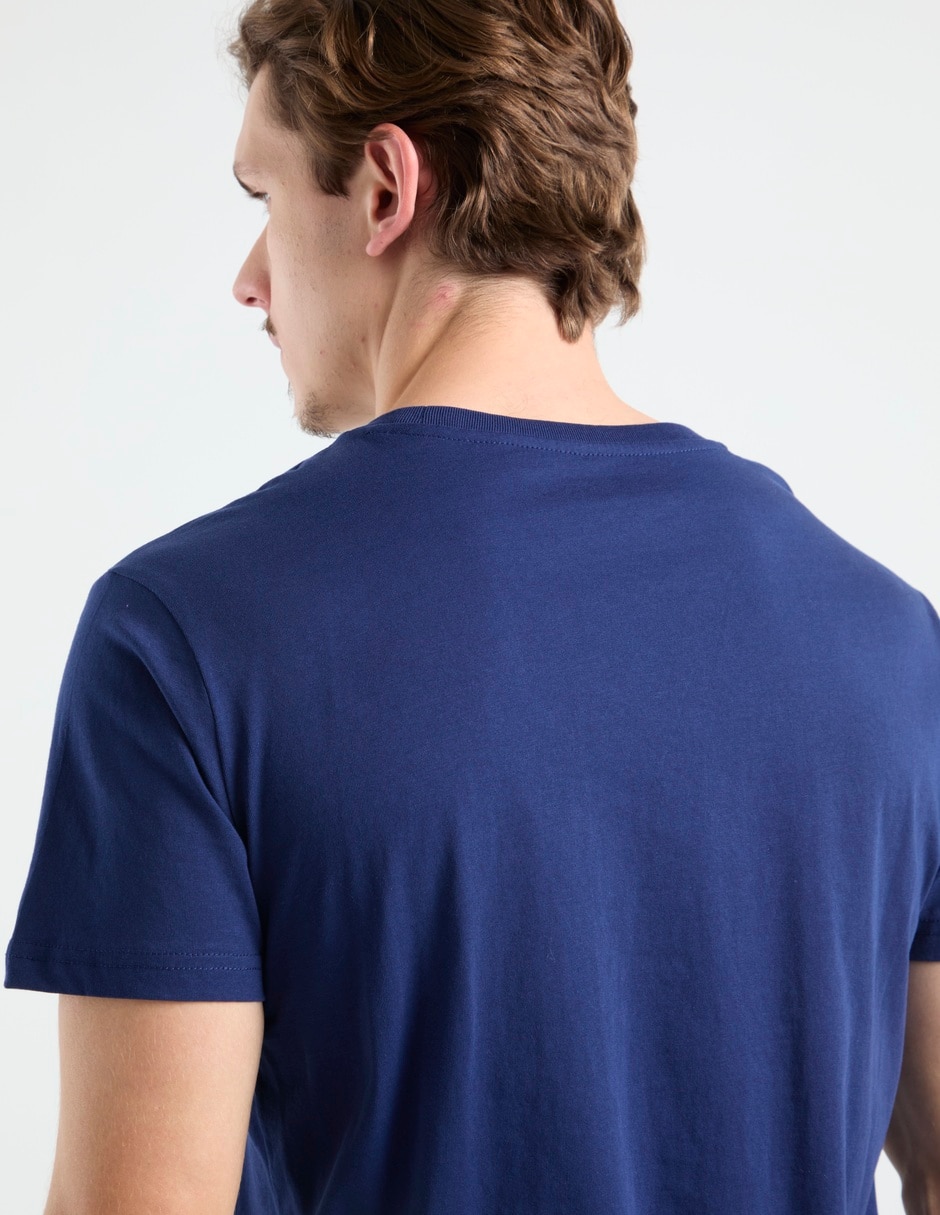 Playera cuello redondo para hombre 2