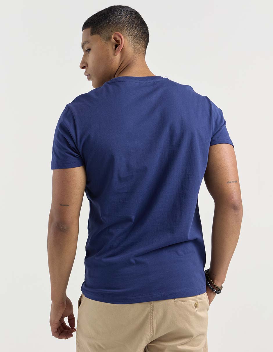 Playera cuello redondo para hombre 6
