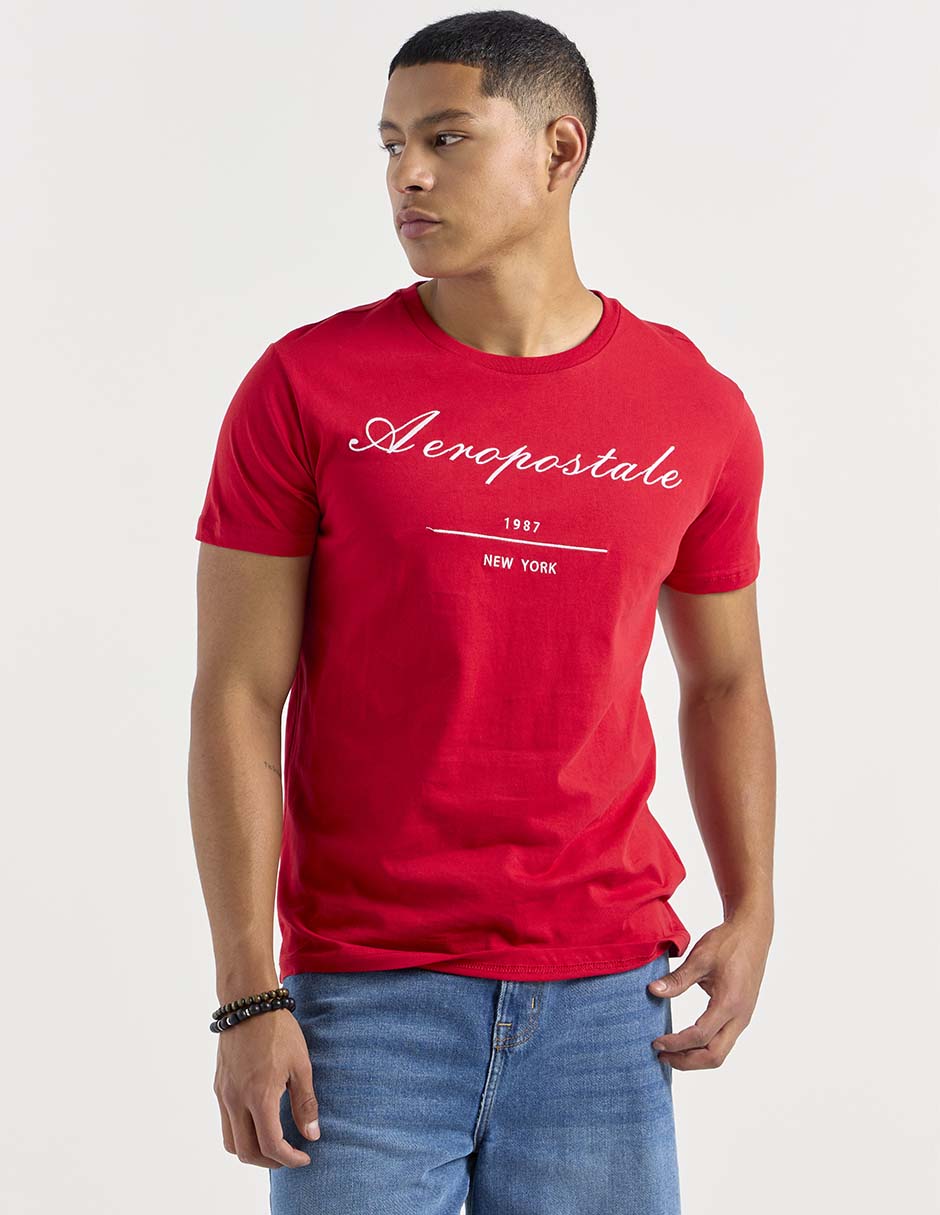 Playera Aéropostale cuello redondo para hombre