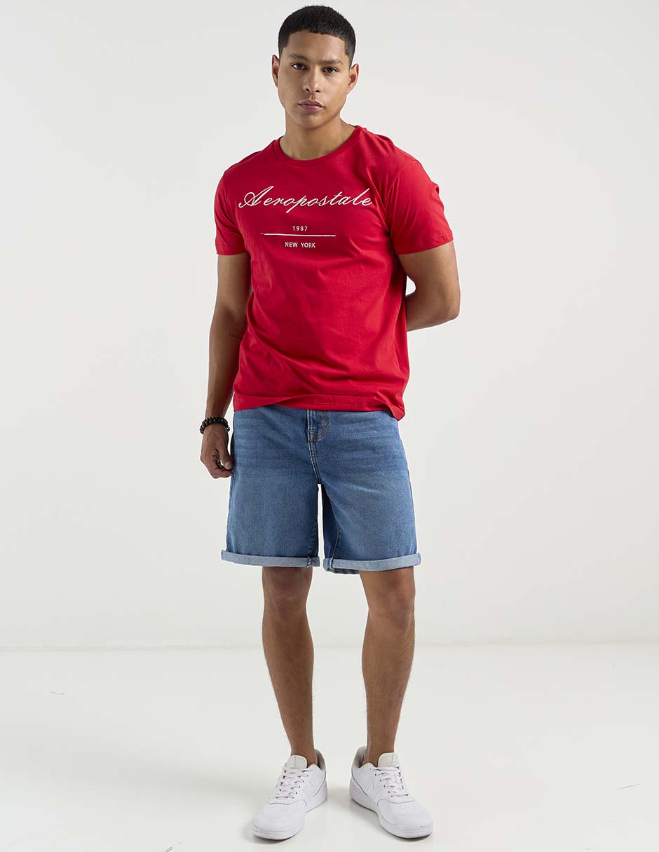 Playera Aéropostale cuello redondo para hombre