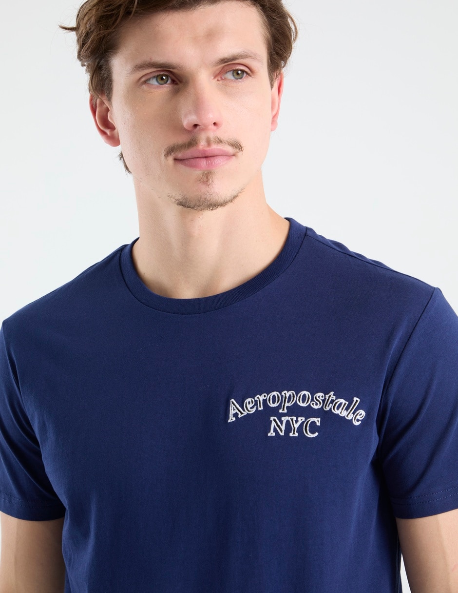 Playera cuello redondo para hombre