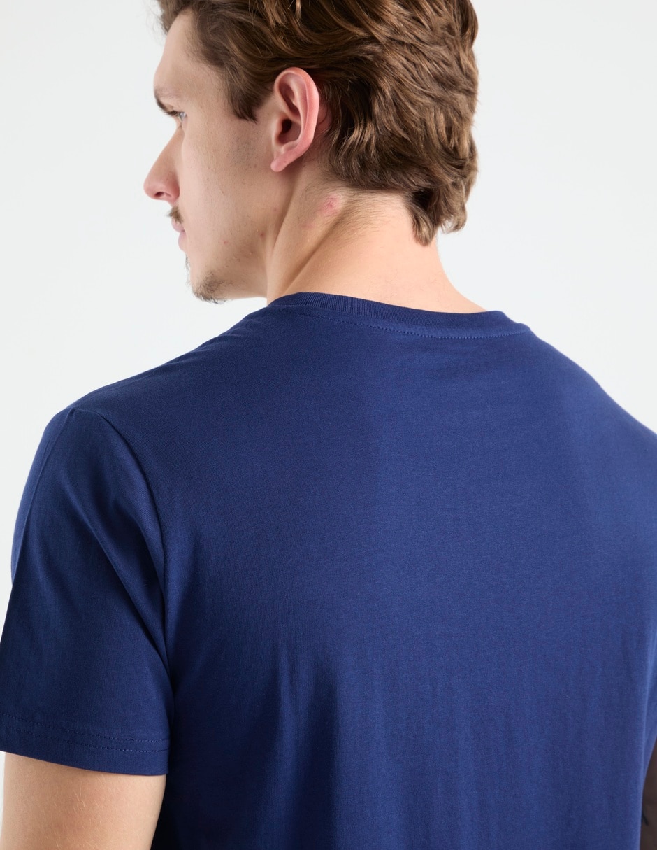 Playera cuello redondo para hombre