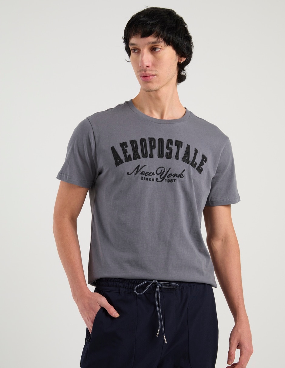 Playera Aéropostale cuello redondo para hombre