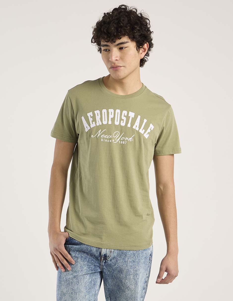 Playera Aéropostale cuello redondo para hombre