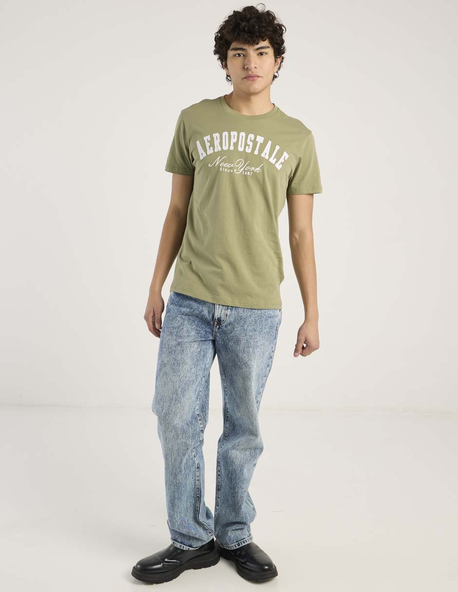 Playera Aéropostale cuello redondo para hombre