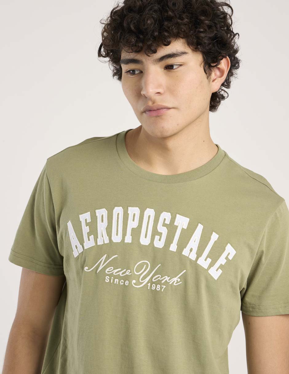 Playera Aéropostale cuello redondo para hombre