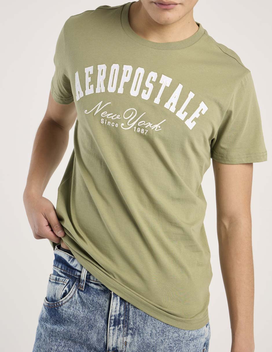 Playera Aéropostale cuello redondo para hombre