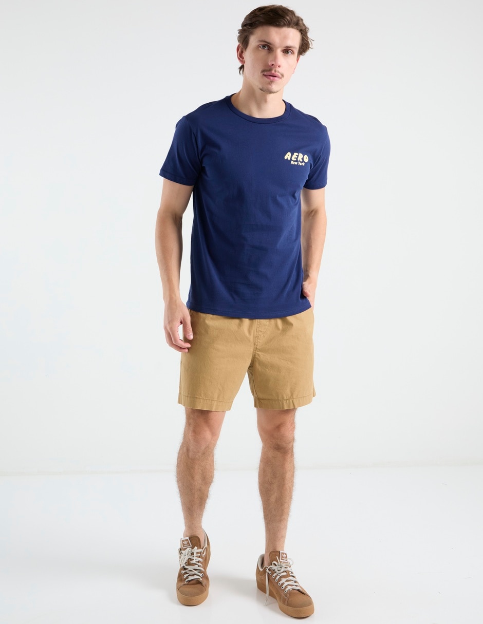 Playera cuello redondo para hombre
