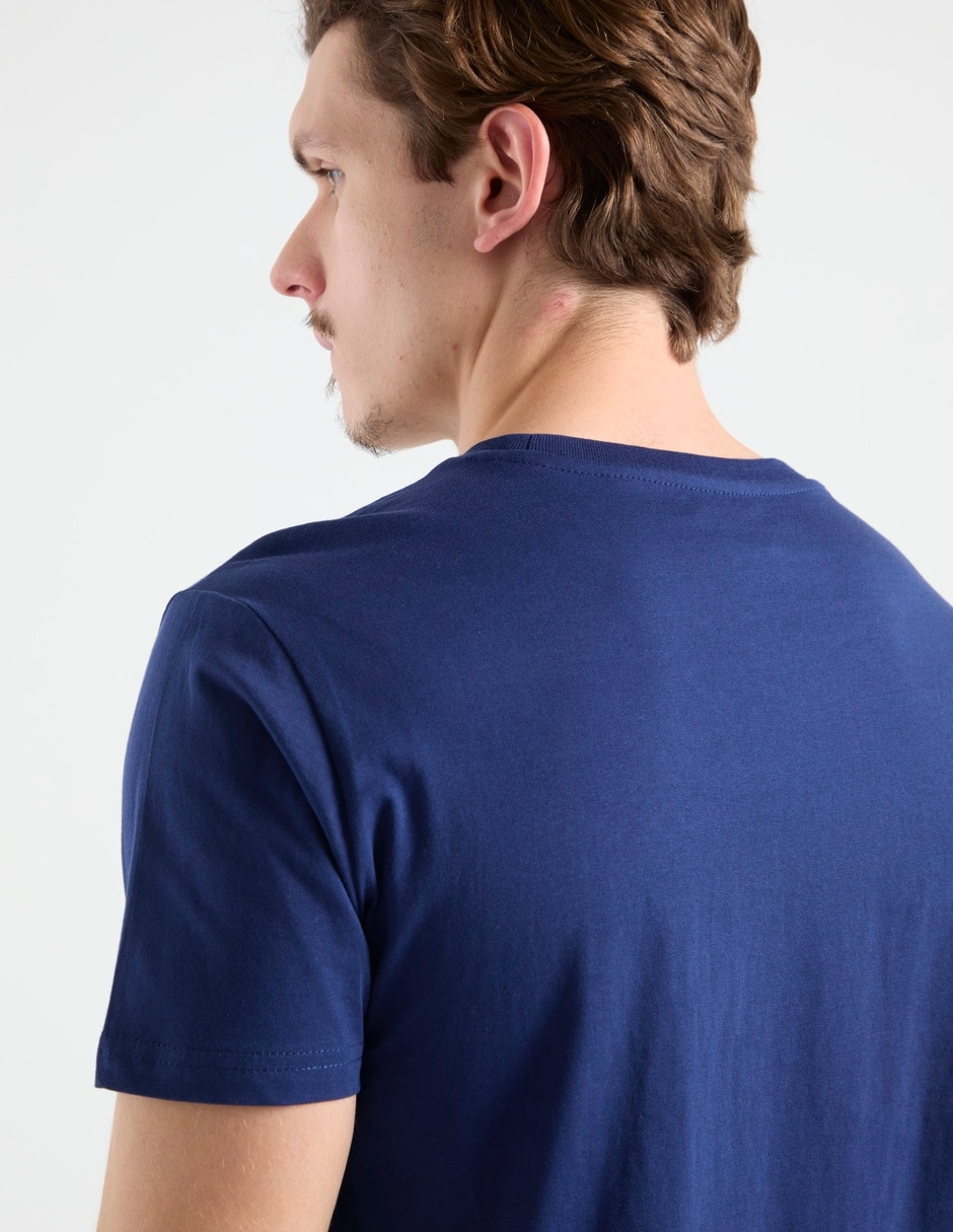 Playera cuello redondo para hombre