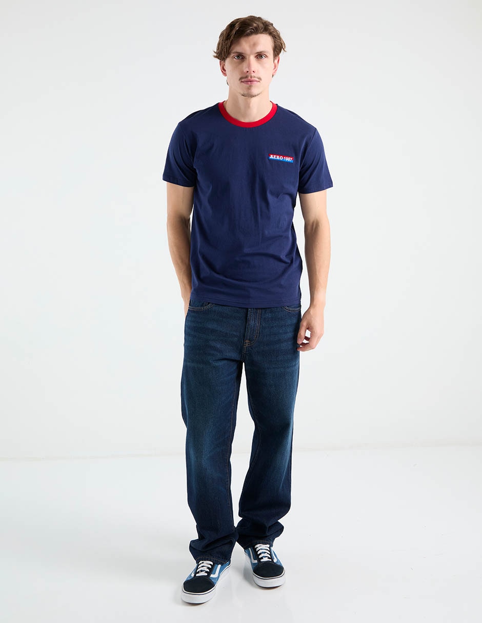 Playera cuello redondo para hombre 4
