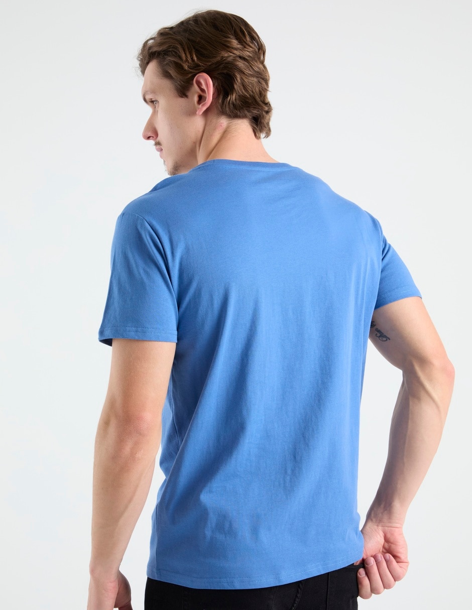 Playera cuello redondo para hombre 6