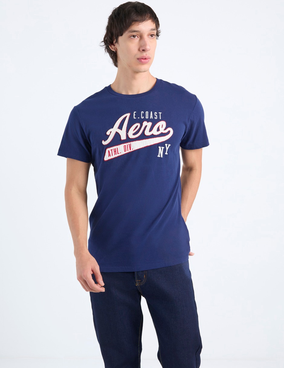 Playera cuello redondo para hombre