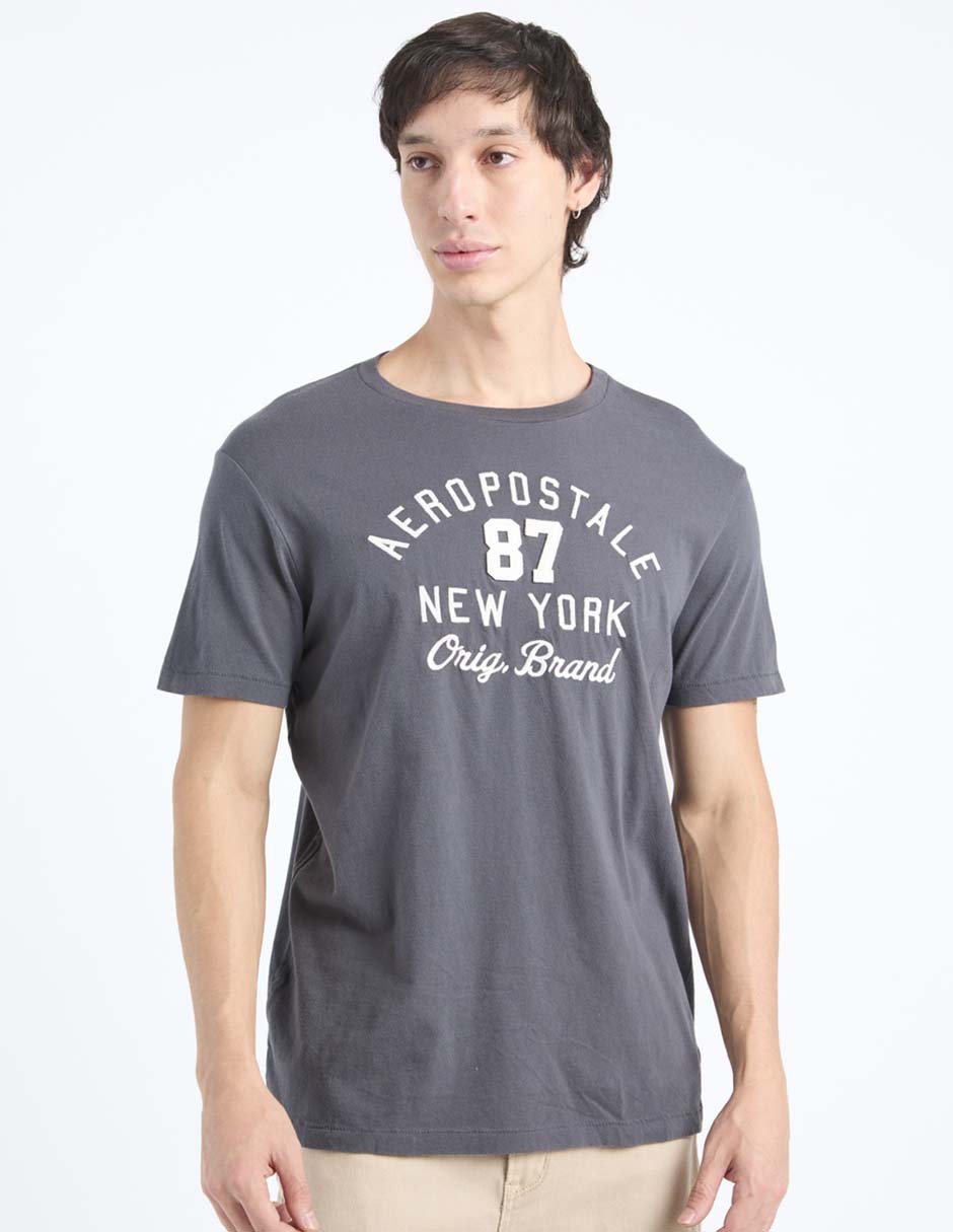 Playera cuello redondo para hombre