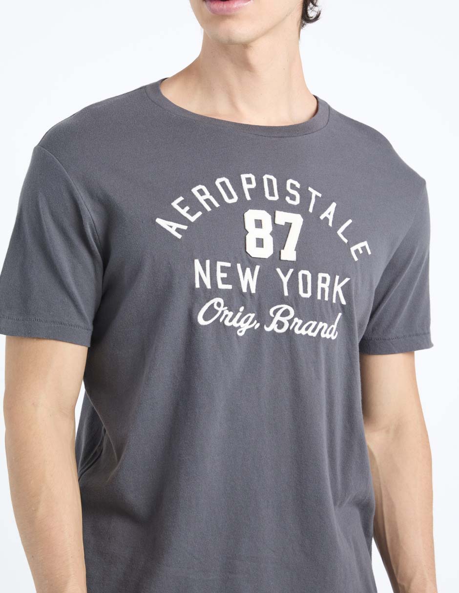 Playera cuello redondo para hombre