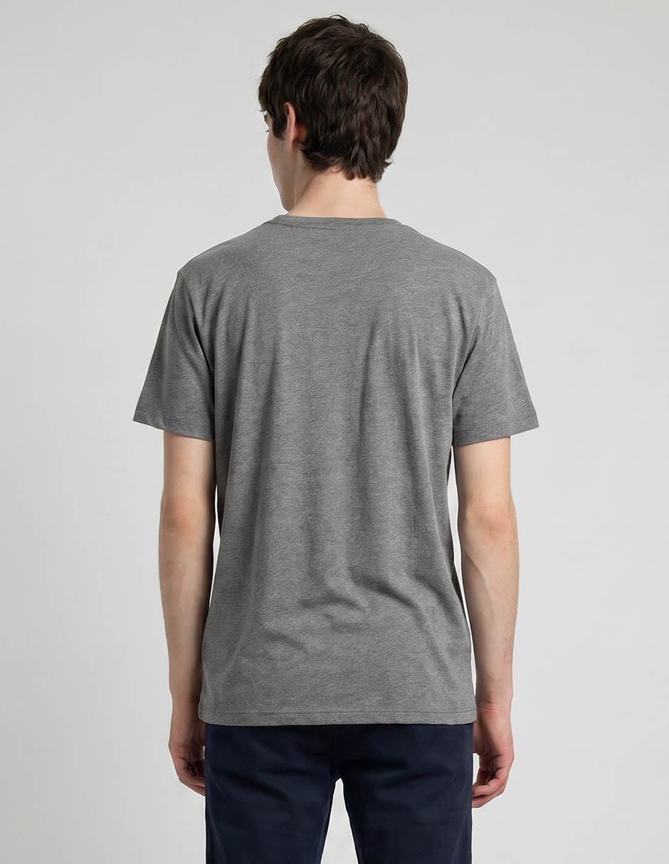 Playera cuello redondo para hombre