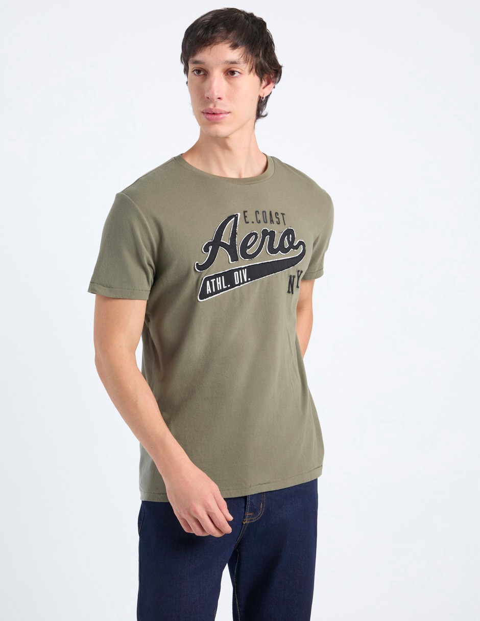 Playera cuello redondo para hombre 2
