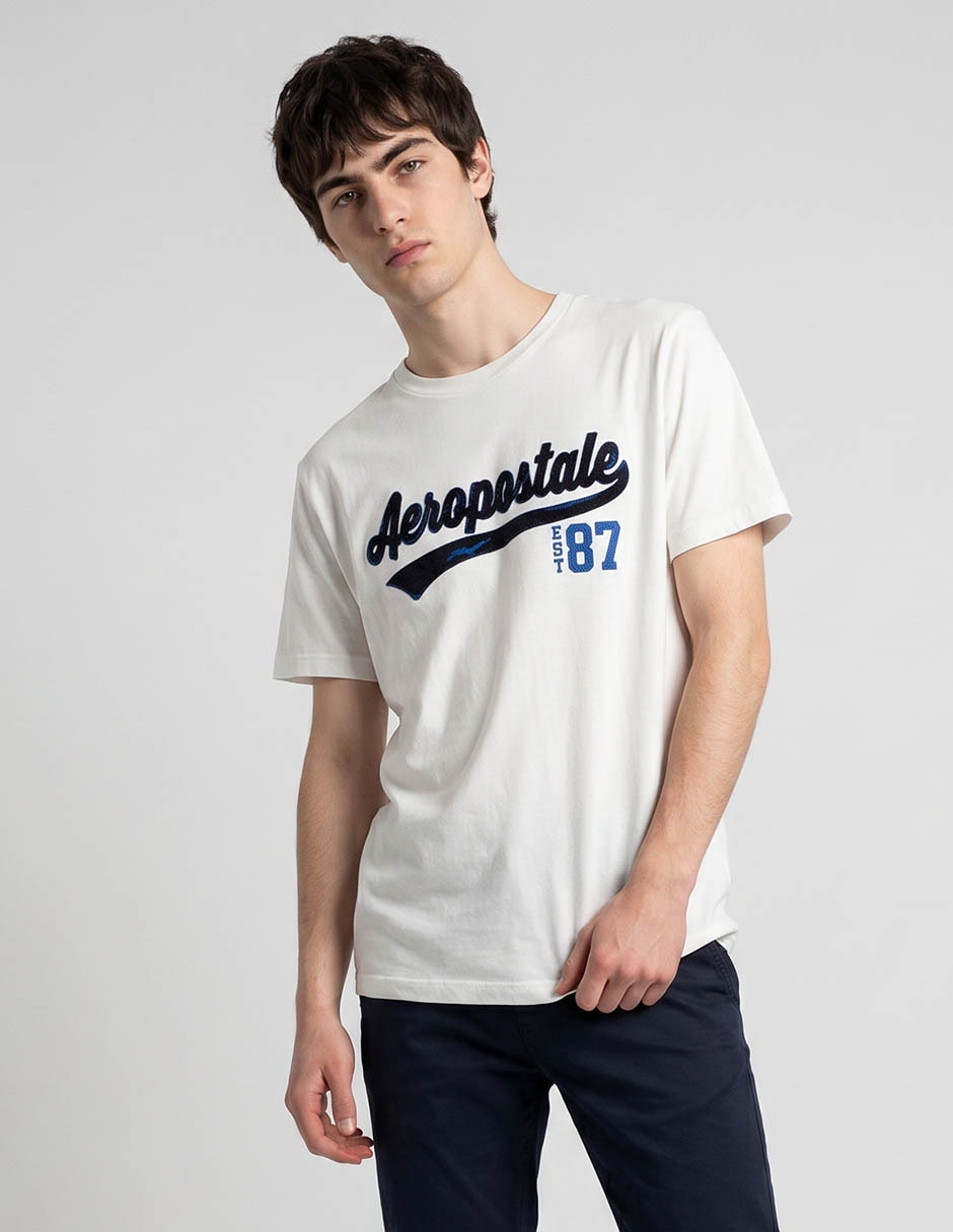 Playera cuello redondo para hombre