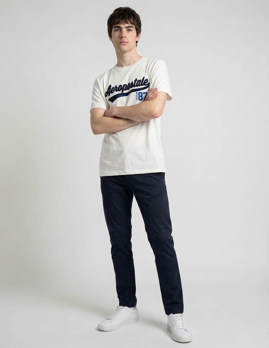 Playera cuello redondo para hombre 3
