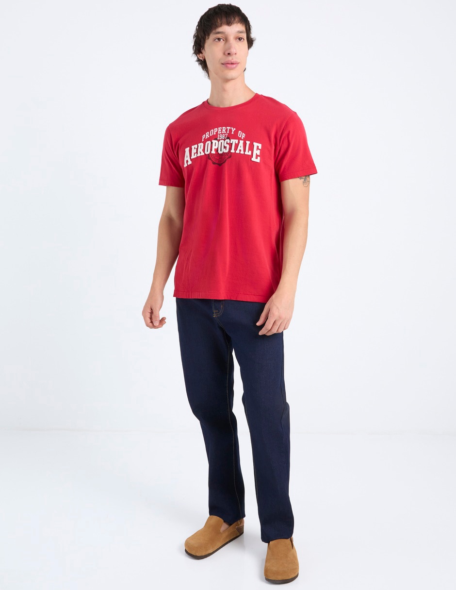 Playera Aéropostale cuello redondo para hombre