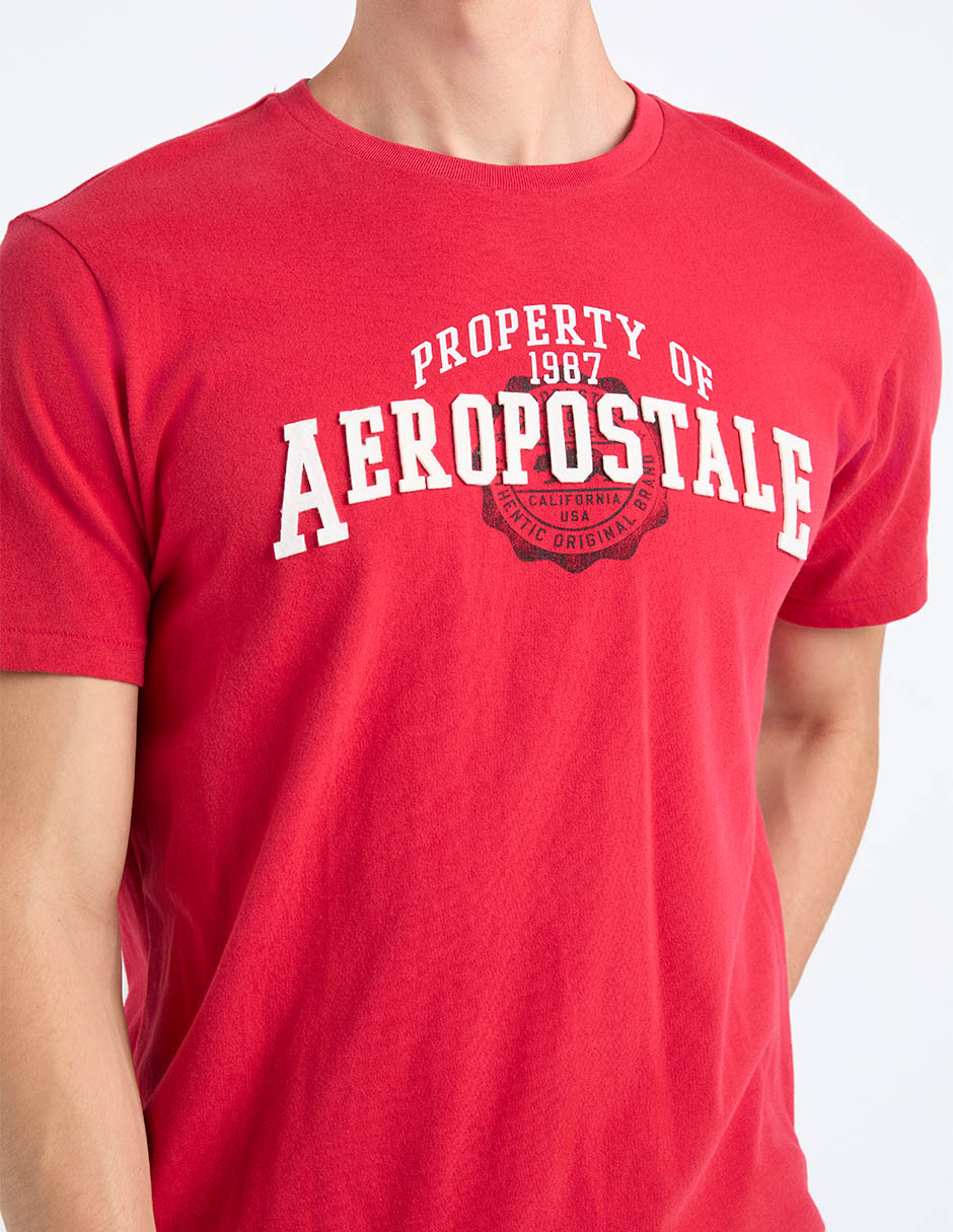 Playera Aéropostale cuello redondo para hombre