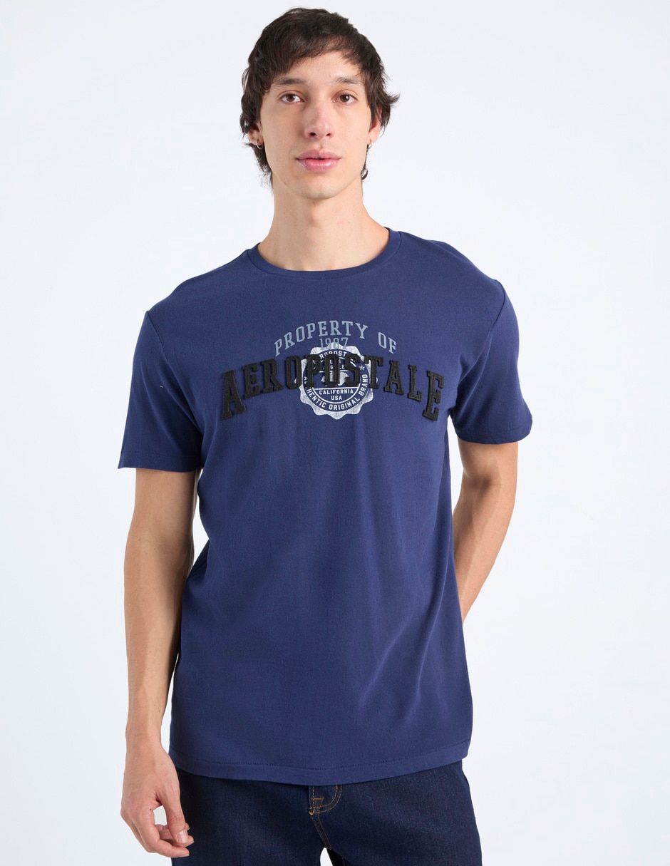 Playera cuello redondo para hombre