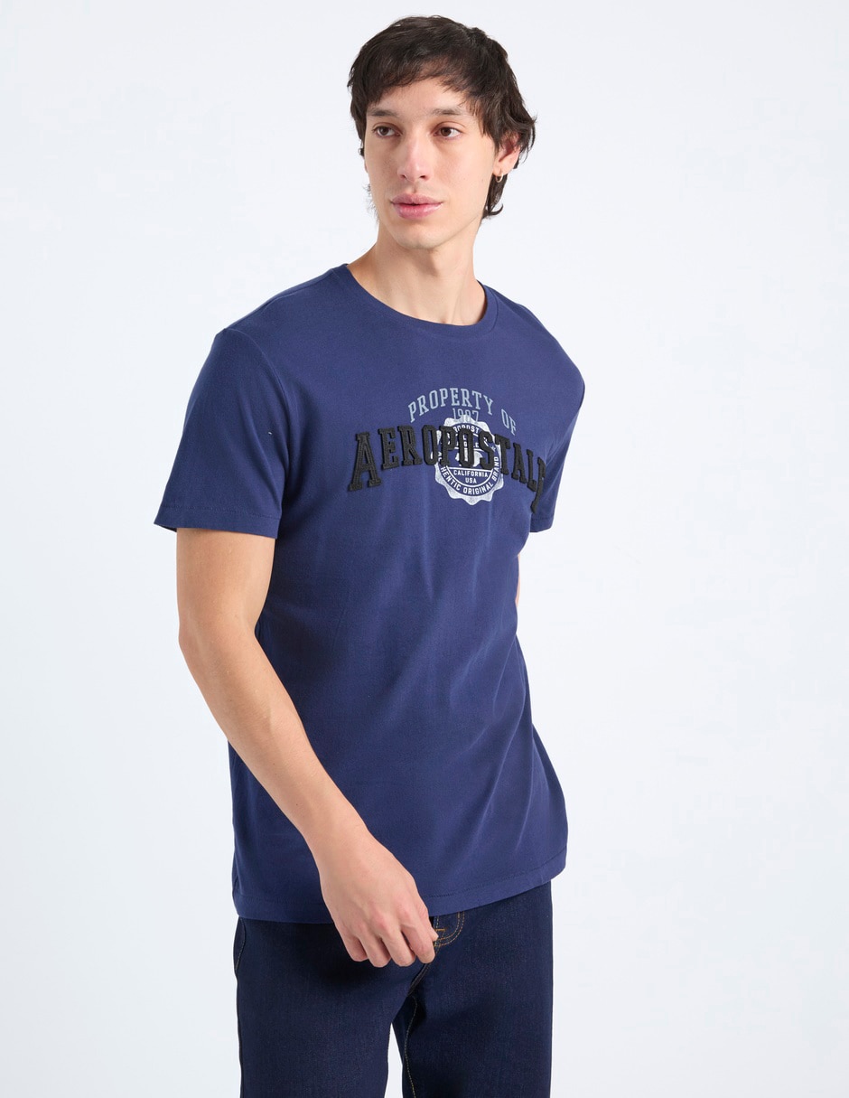 Playera cuello redondo para hombre 2