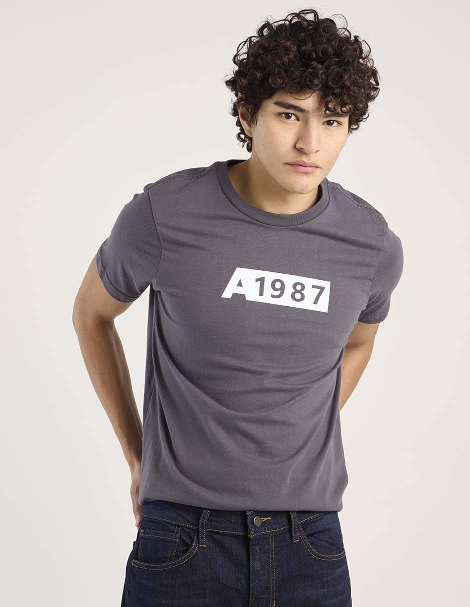 Playera manga corta para hombre 1